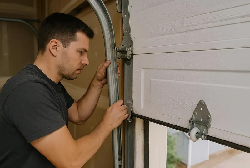 Garage Door Spring Replacement in Galloway